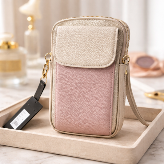 Sacoche Bandoulière Smartphone Femme | Compacte 3 Coloris | Da Cinzia