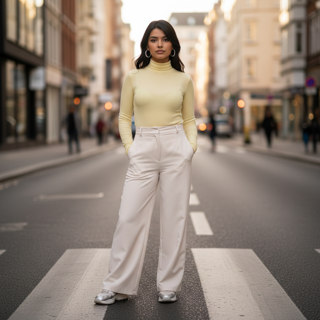 Sous-Pull Femme Col Roulé Léger | Effet Seconde Peau | Da Cinzia