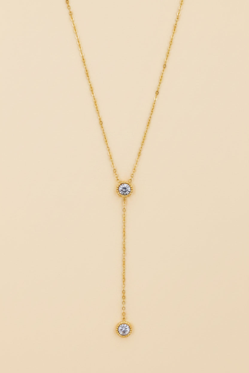 Collier Bohm Femme | Lariat Cristaux Swarovski® | 2 Modèles