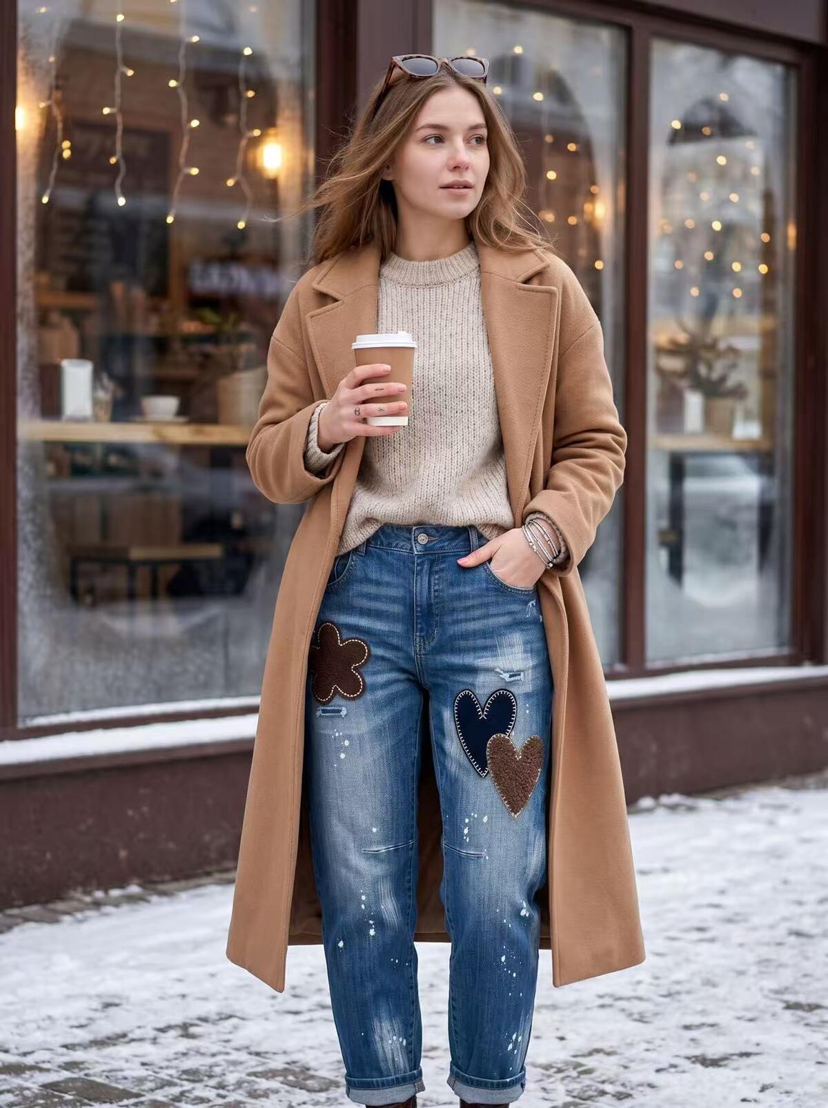 Jean Vintage Heart | Da Cinzia