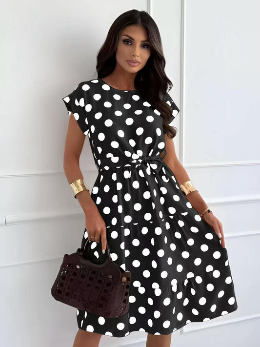 Robe Imprimé Pois Femme – Collection PS/ÉTÉ 2026