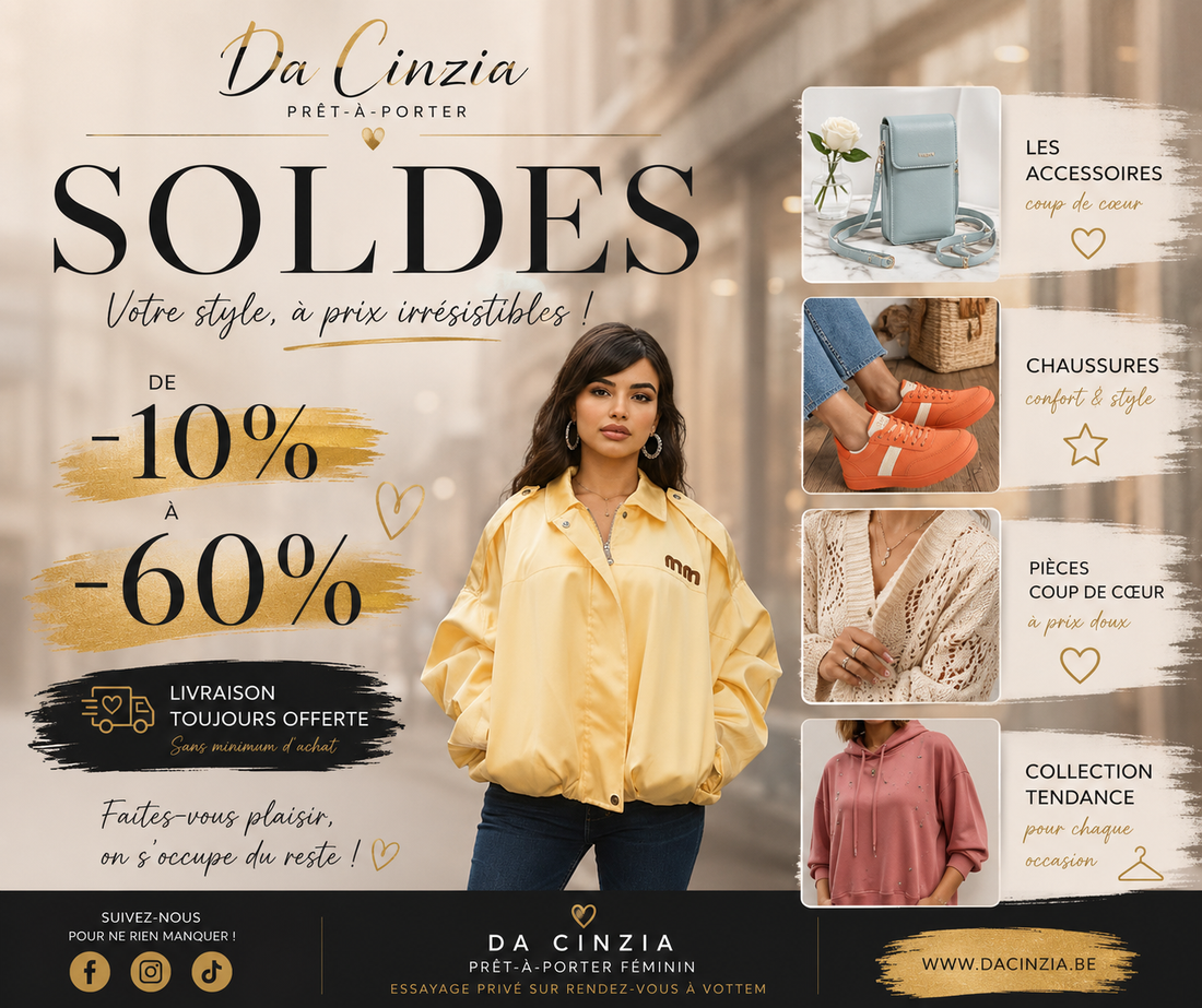 Les Soldes Da Cinzia – Les Plus Belles Pièces à Prix Réduits