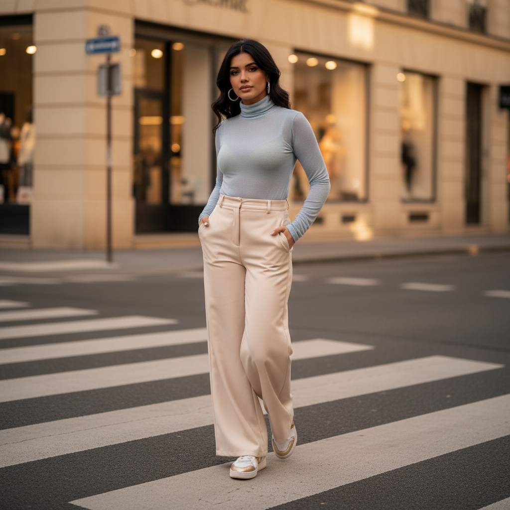 Sous-Pull Femme Col Roulé Léger | Effet Seconde Peau | Da Cinzia
