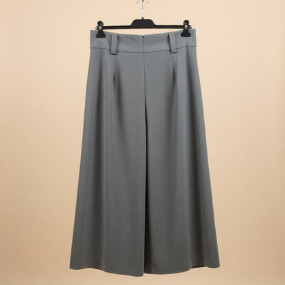 Jupe Taille Haute Fluide Femme | Élégante Mi-Mollet