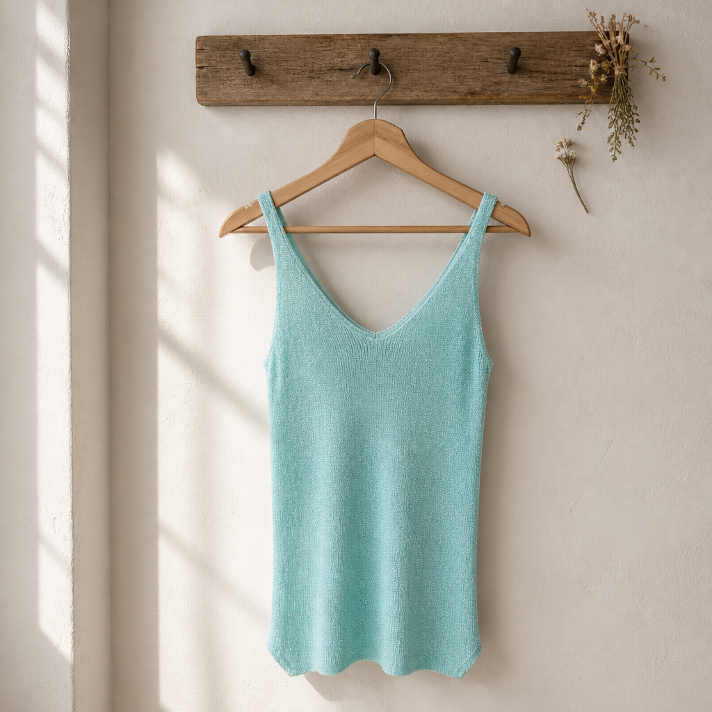 Top Débardeur Uni Lurex – Collection PS/ÉTÉ 2026