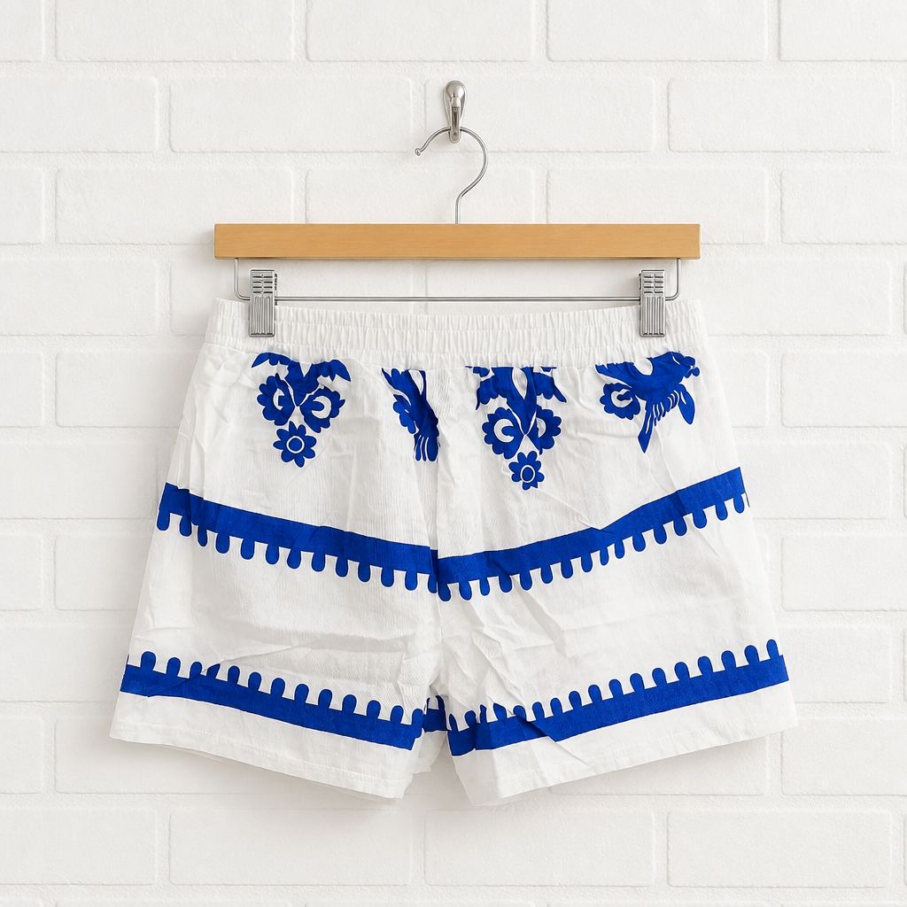 Short Imprimé Taille Élastique avec Poches – PS/ÉTÉ 2026