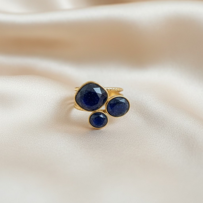 Bague Bohm Femme | Cristaux Multicolores | Collection en Constante Évolution