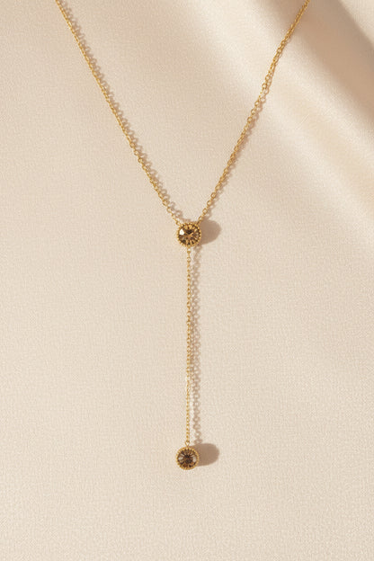 Collier Bohm Femme | Lariat Cristaux Swarovski® | 2 Modèles