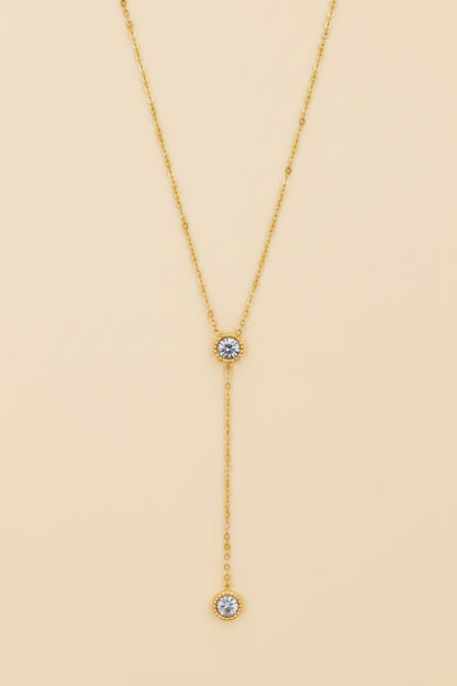 Collier Bohm Femme | Lariat Cristaux Swarovski® | 2 Modèles