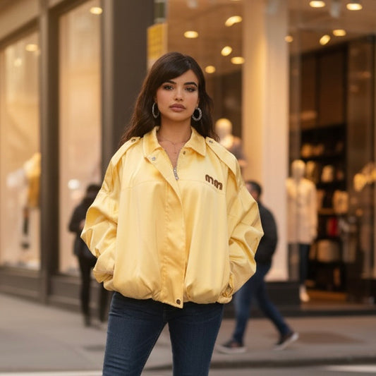 Trendy women's bomber jacket – Urban elegance & modern style (4 colours)