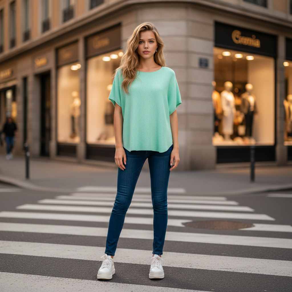 Pull Femme Manches Courtes | Style Moderne Plusieurs Coloris | Da Cinzia