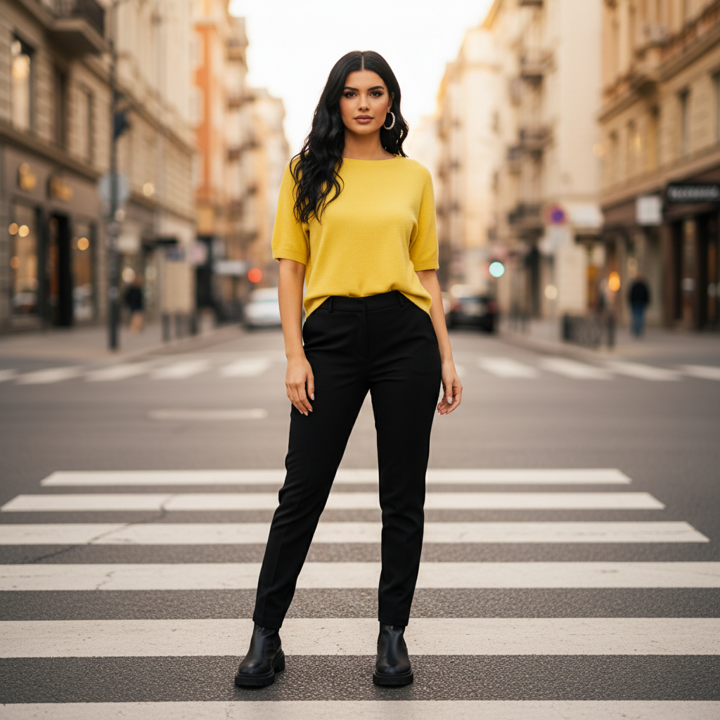 Pull Femme Manches Courtes | Style Moderne Plusieurs Coloris | Da Cinzia