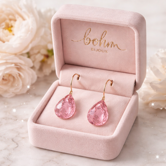 BOHM Faceted Drop Earrings (various colours)