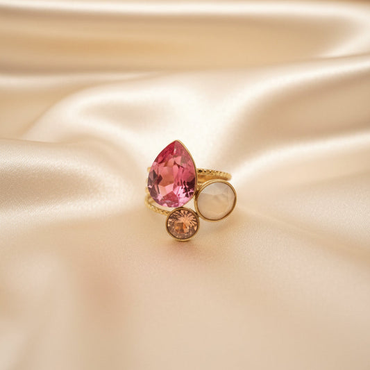 Bague Collection Bohm Femme | Cristaux Multicolores | 23 Modèles | Da Cinzia