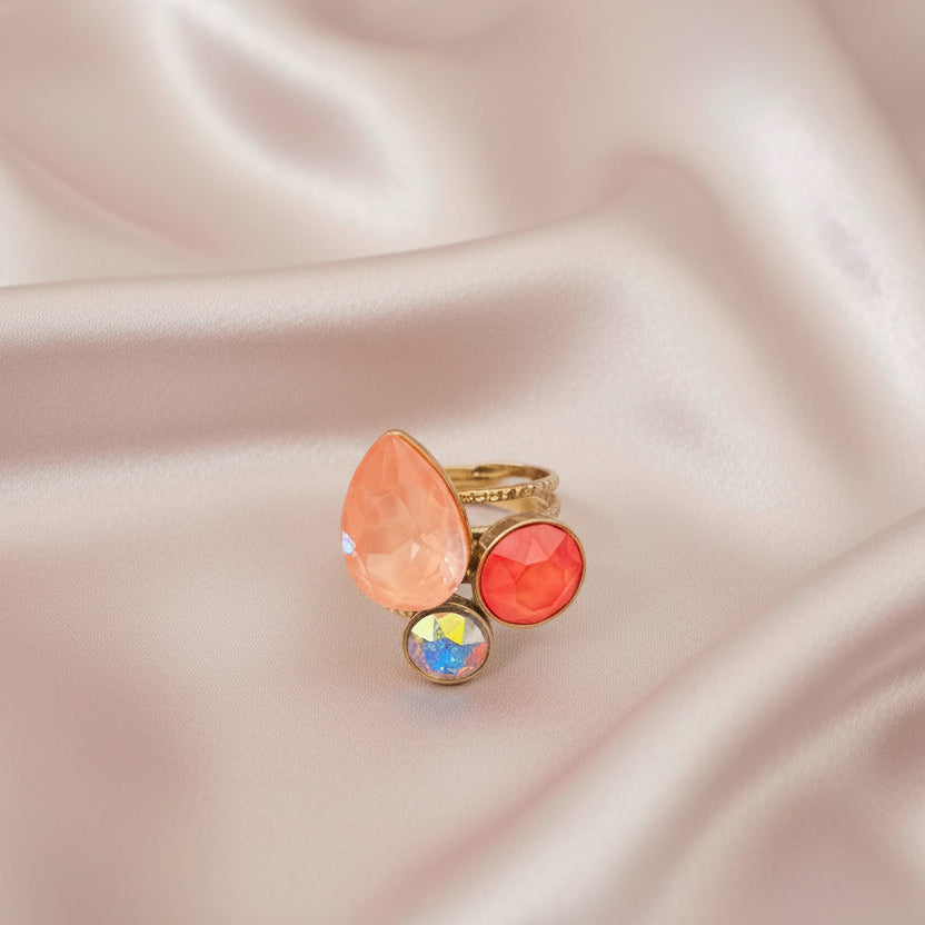 Bague Collection Bohm Femme | Cristaux Multicolores | 23 Modèles | Da Cinzia