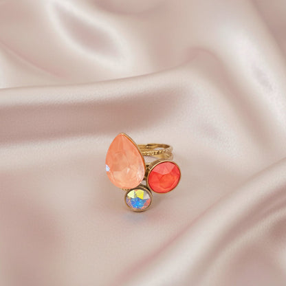 Bague Collection Bohm Femme | Cristaux Multicolores | 23 Modèles | Da Cinzia