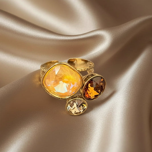 Bague Collection Bohm Femme | Cristaux Multicolores | 23 Modèles