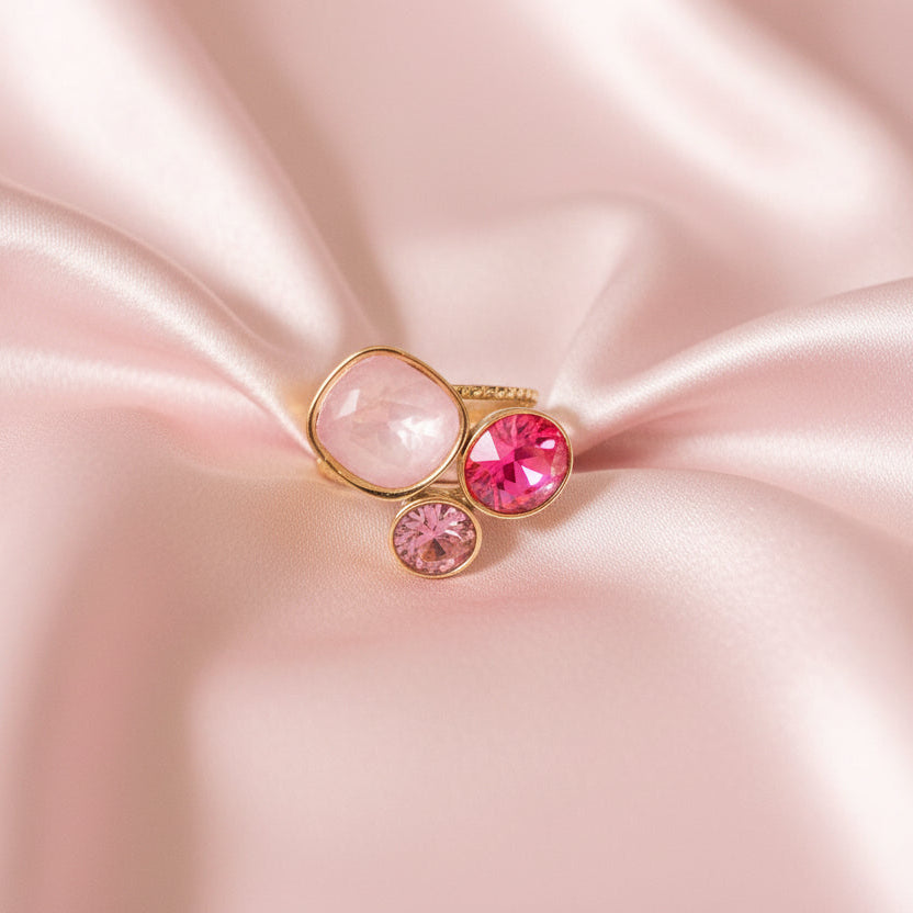 Bague Collection Bohm Femme | Cristaux Multicolores | 23 Modèles | Da Cinzia
