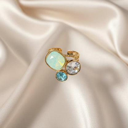 Bague Collection Bohm Femme | Cristaux Multicolores | 23 Modèles | Da Cinzia