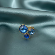 Bague Bohm Femme | Cristaux Multicolores | Collection en Constante Évolution