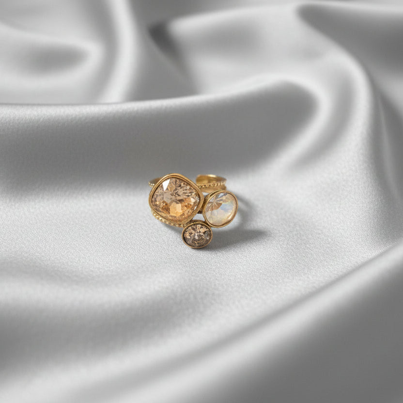 Bague Collection Bohm Femme | Cristaux Multicolores | 23 Modèles | Da Cinzia