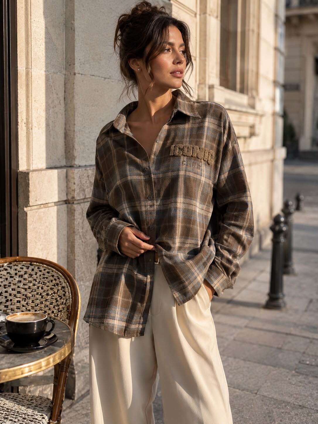 Chemise Iconic Wood