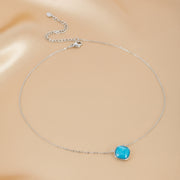 Collier Léa Bohm — Cristal Taillé Acier Inoxydable