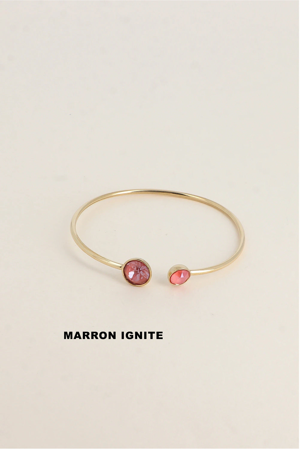 Bracelet jonc fin cristaux Swarovski® – Collection Bohm