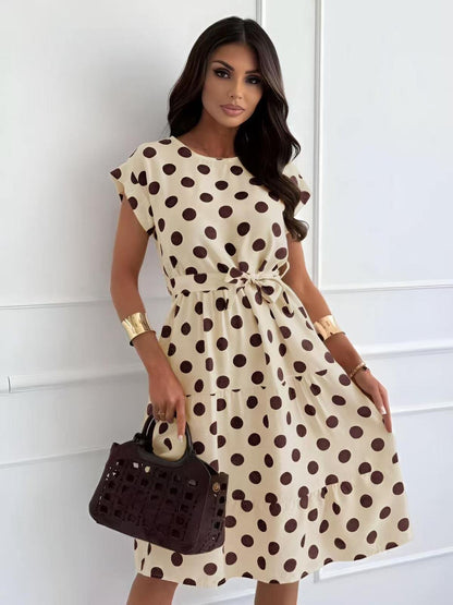 Robe Imprimé Pois Femme – Collection PS/ÉTÉ 2026