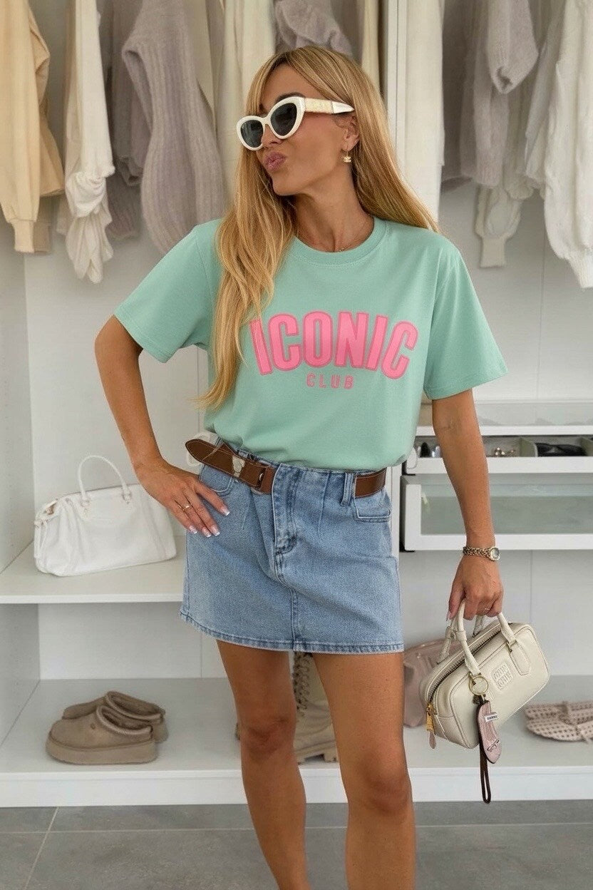 T-Shirt Iconic Club – 4 Coloris au Choix